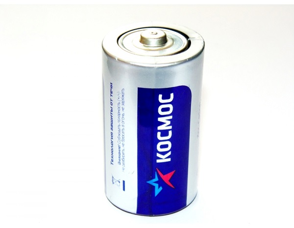 Батарейка круглая Космос R20 (1,5 V)