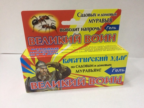 Гель от муравьев "Богатырский удар"