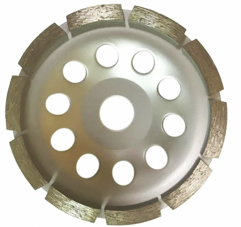 Чашка алмазная шлифовальная GermaFlex Piramid Grid 1R d. 125 мм
