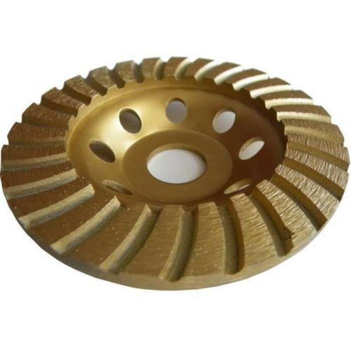 Чашка алмазная шлифовальная GermaFlex Piramid Grid T d. 125 мм