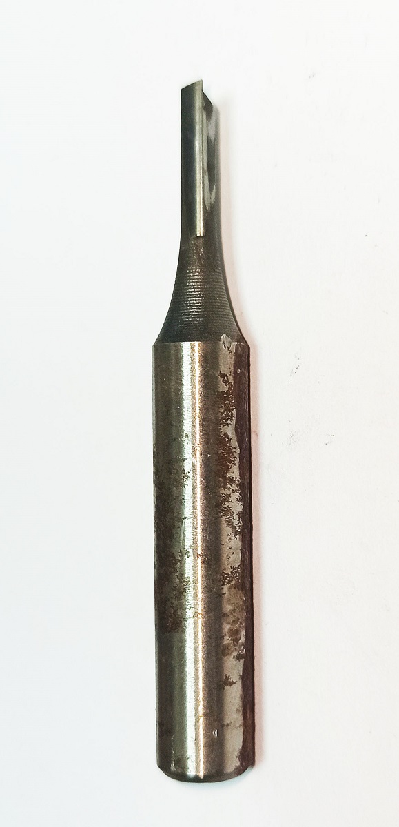 Фреза пазовая прямая Globus цельносплавная D5 H15 (1000)