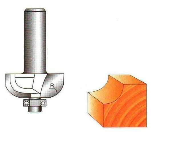 Фреза кромочная калевочная Globus D22 H12 (1018)
