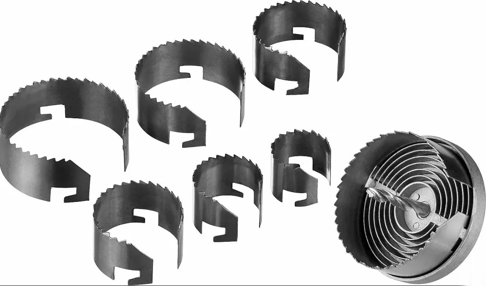 Набор кольцевых пил TopTools из 7-ми предметов (25 мм) 1"