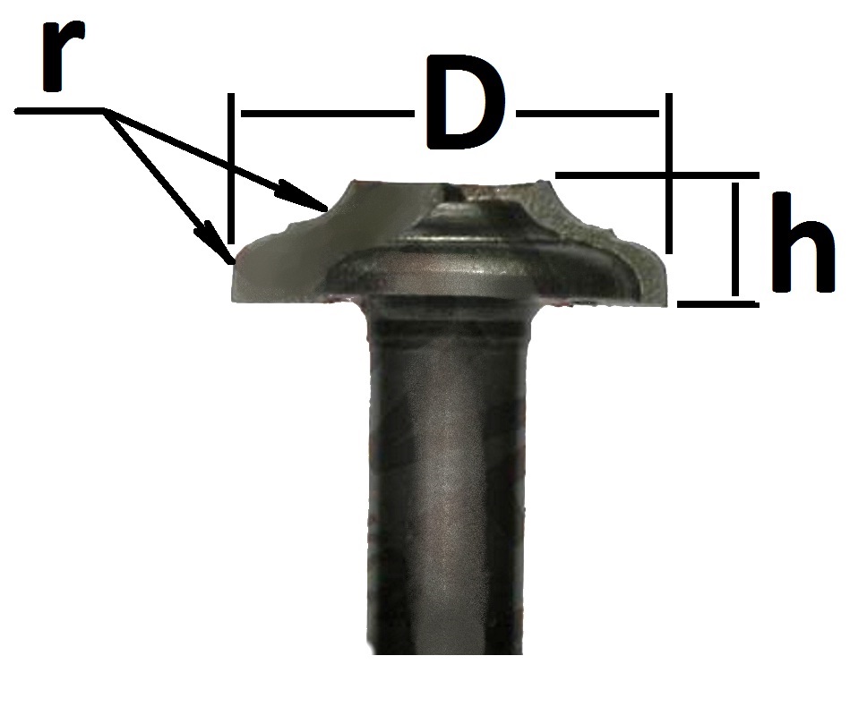 Фреза пазовая фасонная Globus D50 H10 (2152)