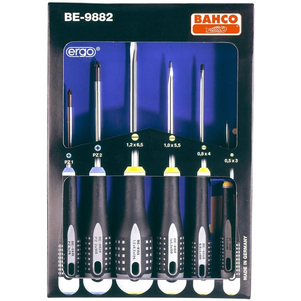 Набор отверток Bahco из 6-ти шт. BE-9882