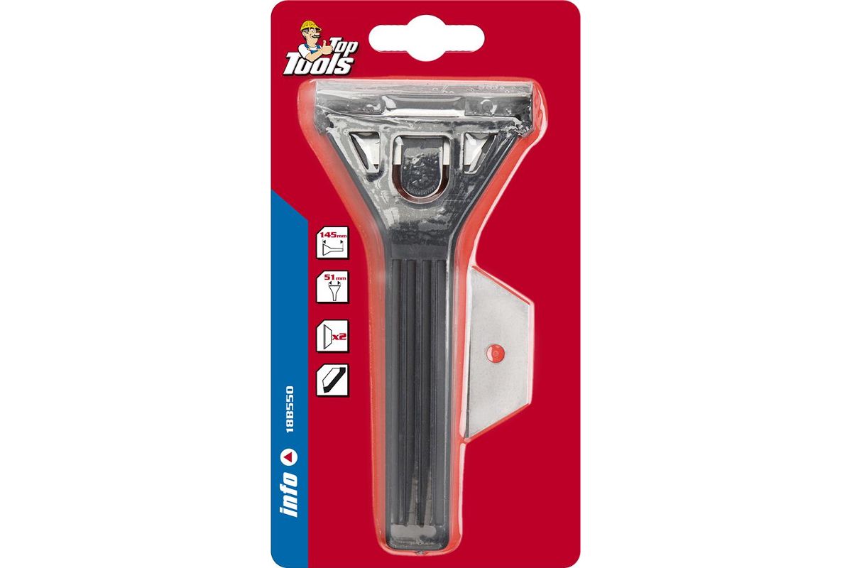 Скребок по стеклу Top Tools 18B550