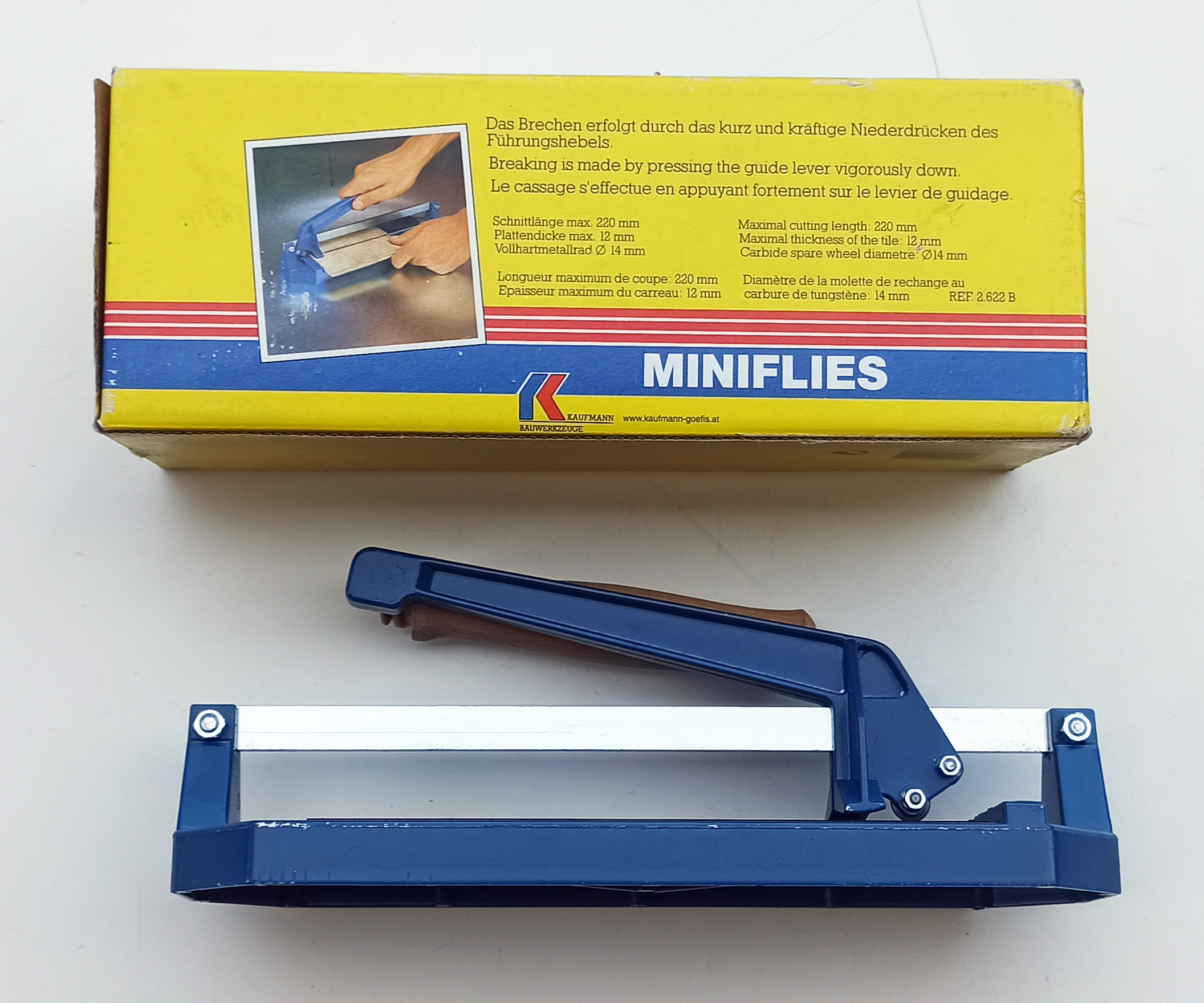 Плиткорез Kaufmann MiniFlies 220 мм
