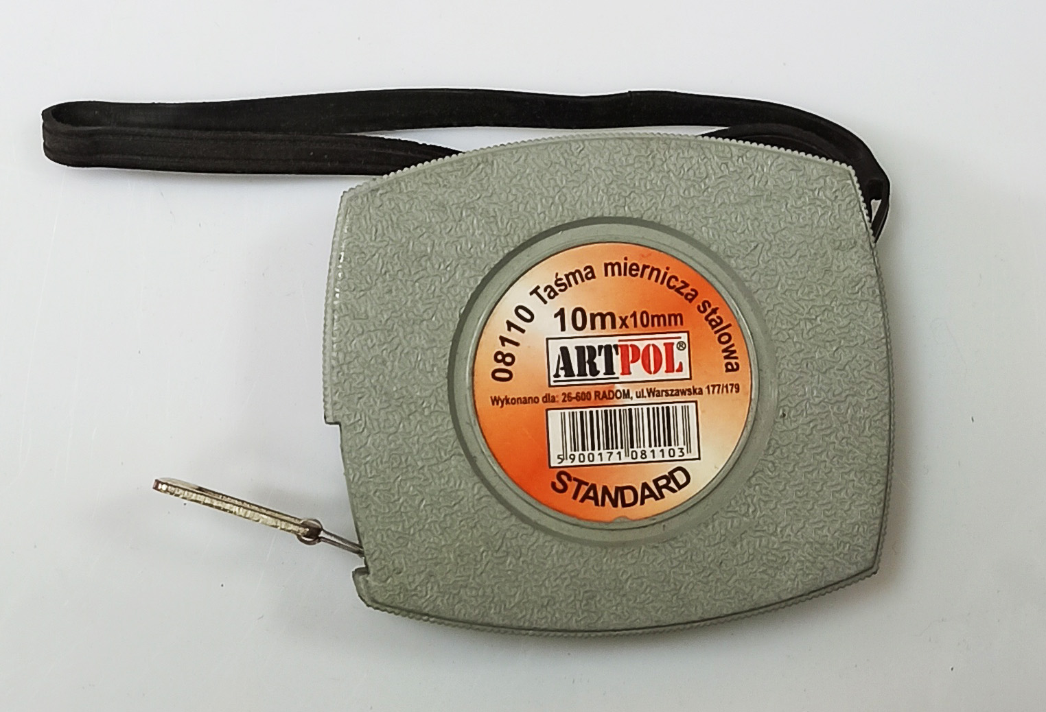 Рулетка механическая Artpol стальная лента 10 м