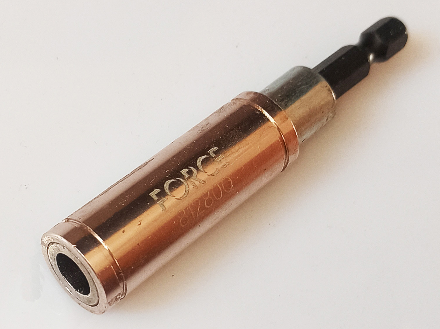 Держатель для бит Force с центрирующим кольцом 81280Q