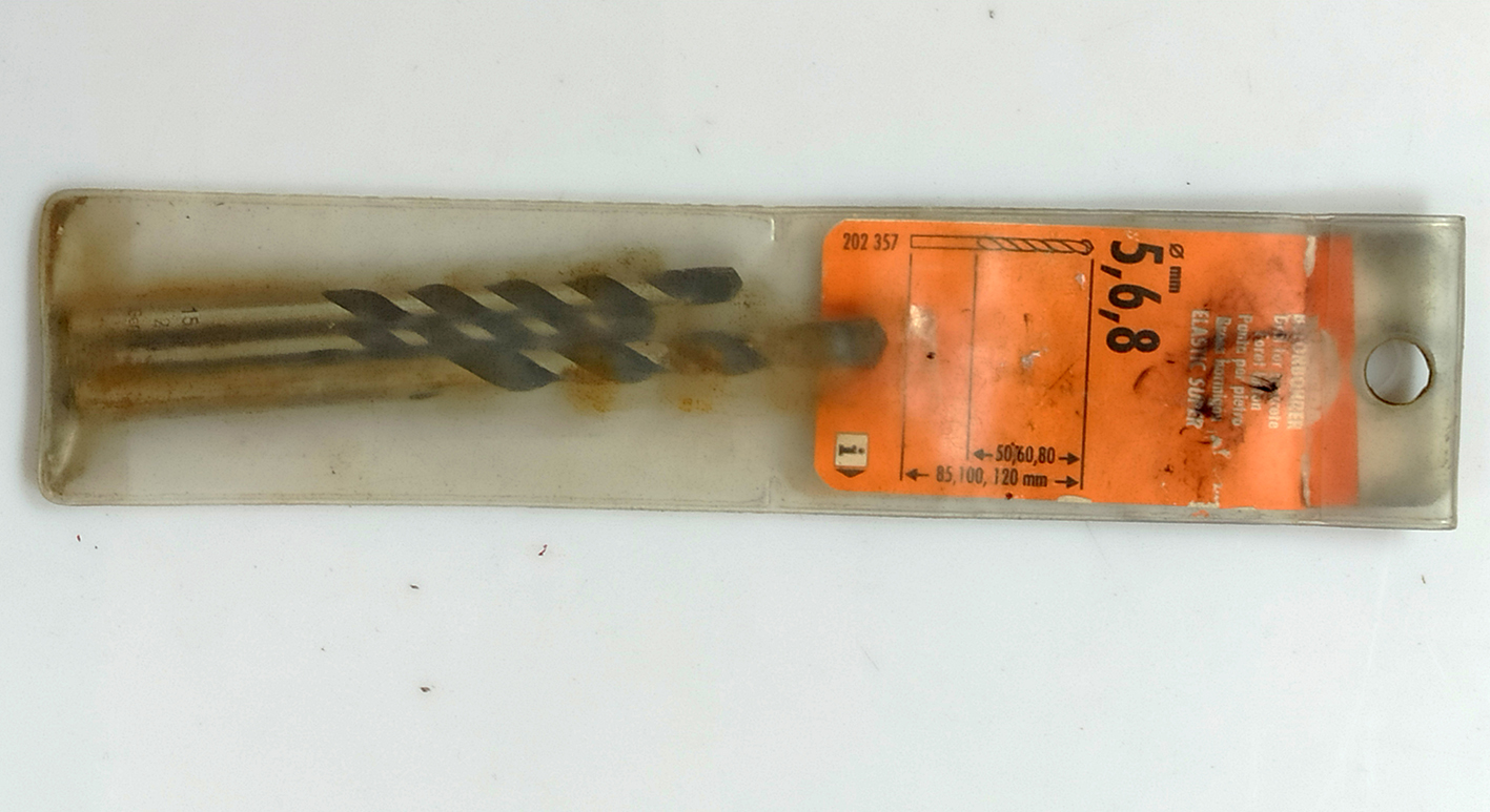 Набор сверл Hawera Elastic Super по бетону из 3-х шт.(д.5, 6, 8 мм)