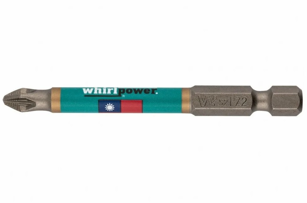 Бита Whirlpower PZ2 х 70 мм (10 шт. в упаковке)