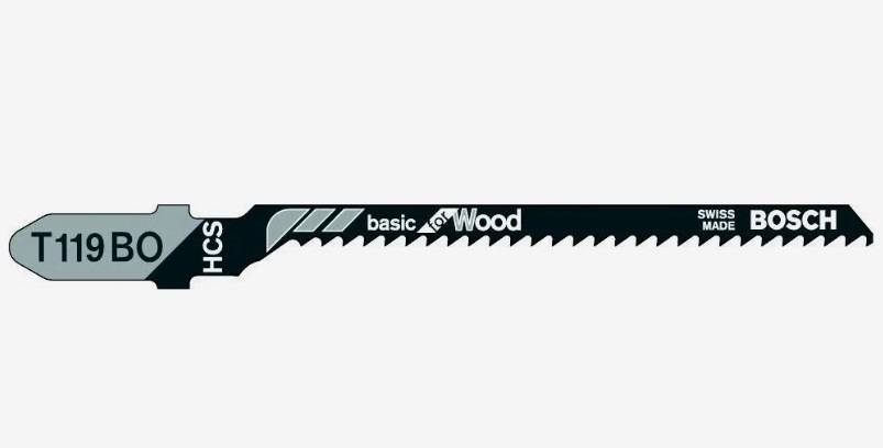 Пилка для электролобзика Bosch T119 BO 1 шт.
