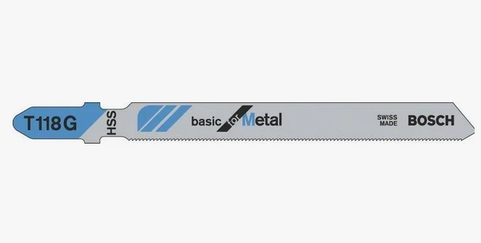 Пилка для электролобзика Bosch T118 G 3 шт.