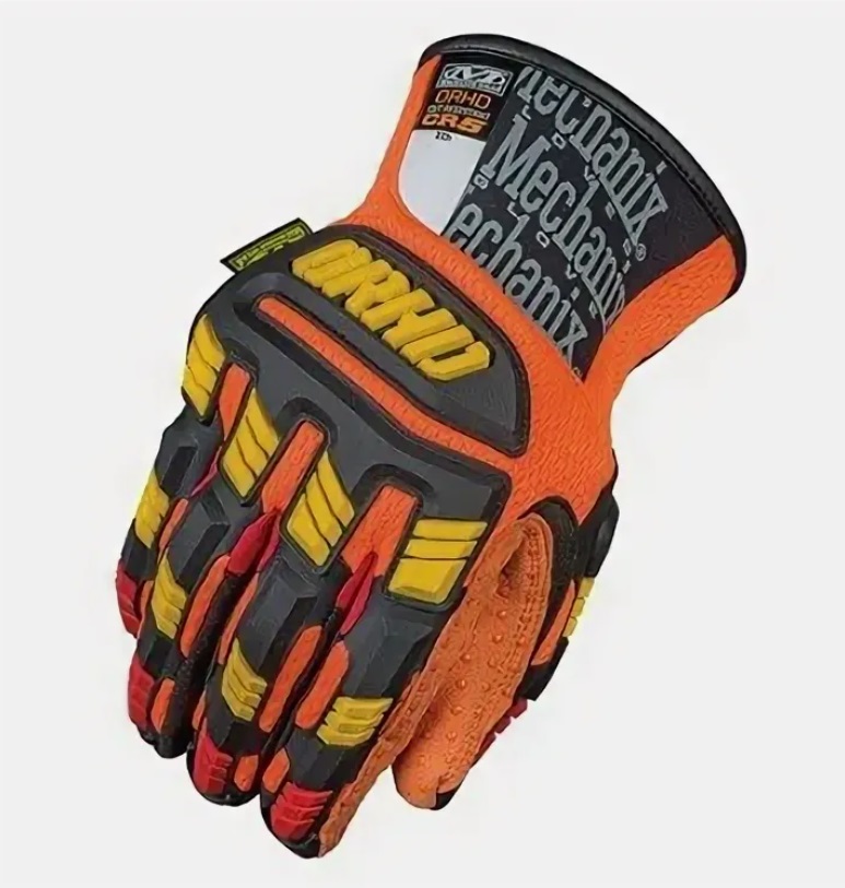 Перчатки Mechanix M-PACT® ORHD CUT CR-5 09 oранжевые
