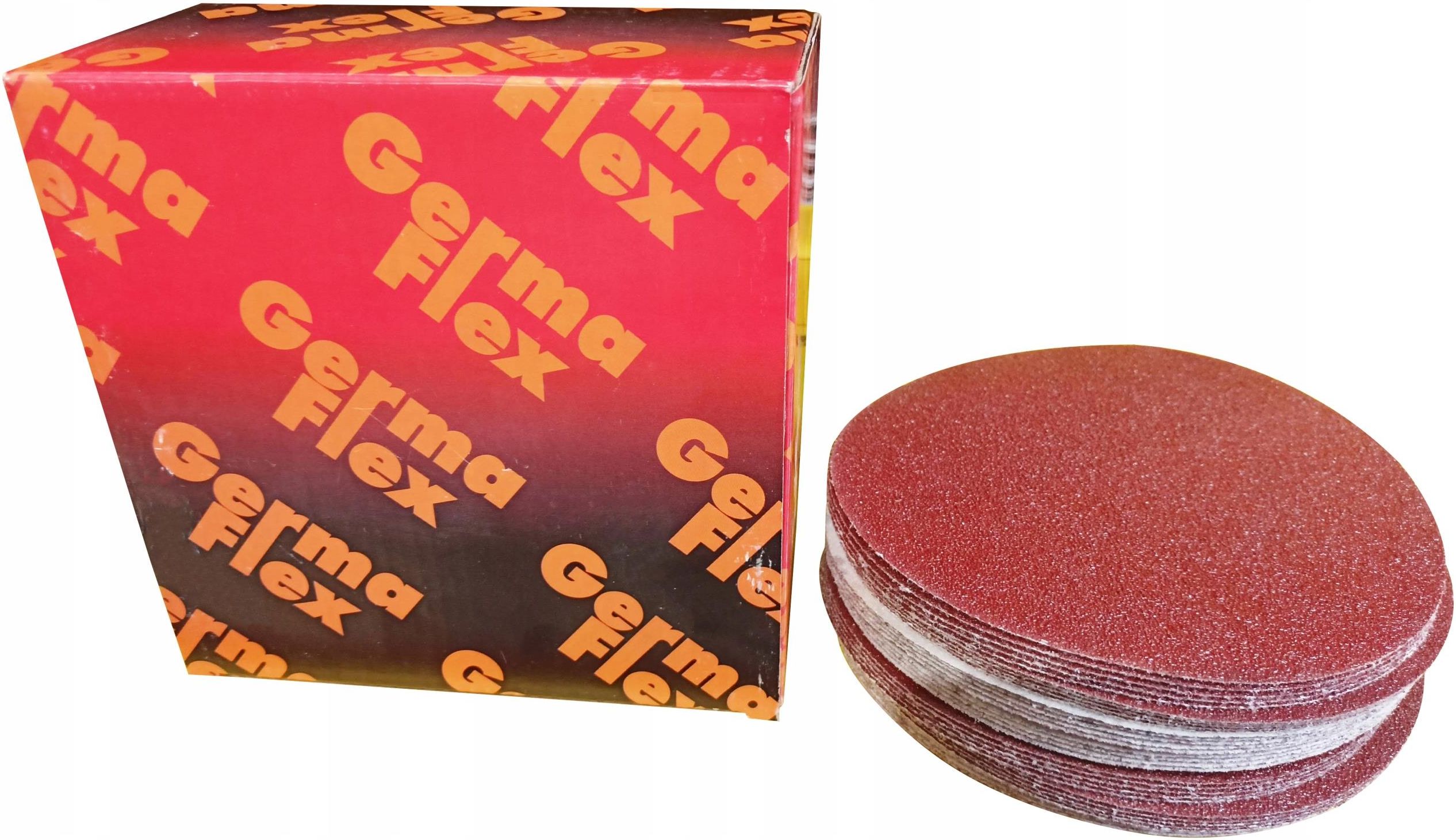 Круг на липучке GermaFlex KND d. 125 мм Р 220 (50шт)