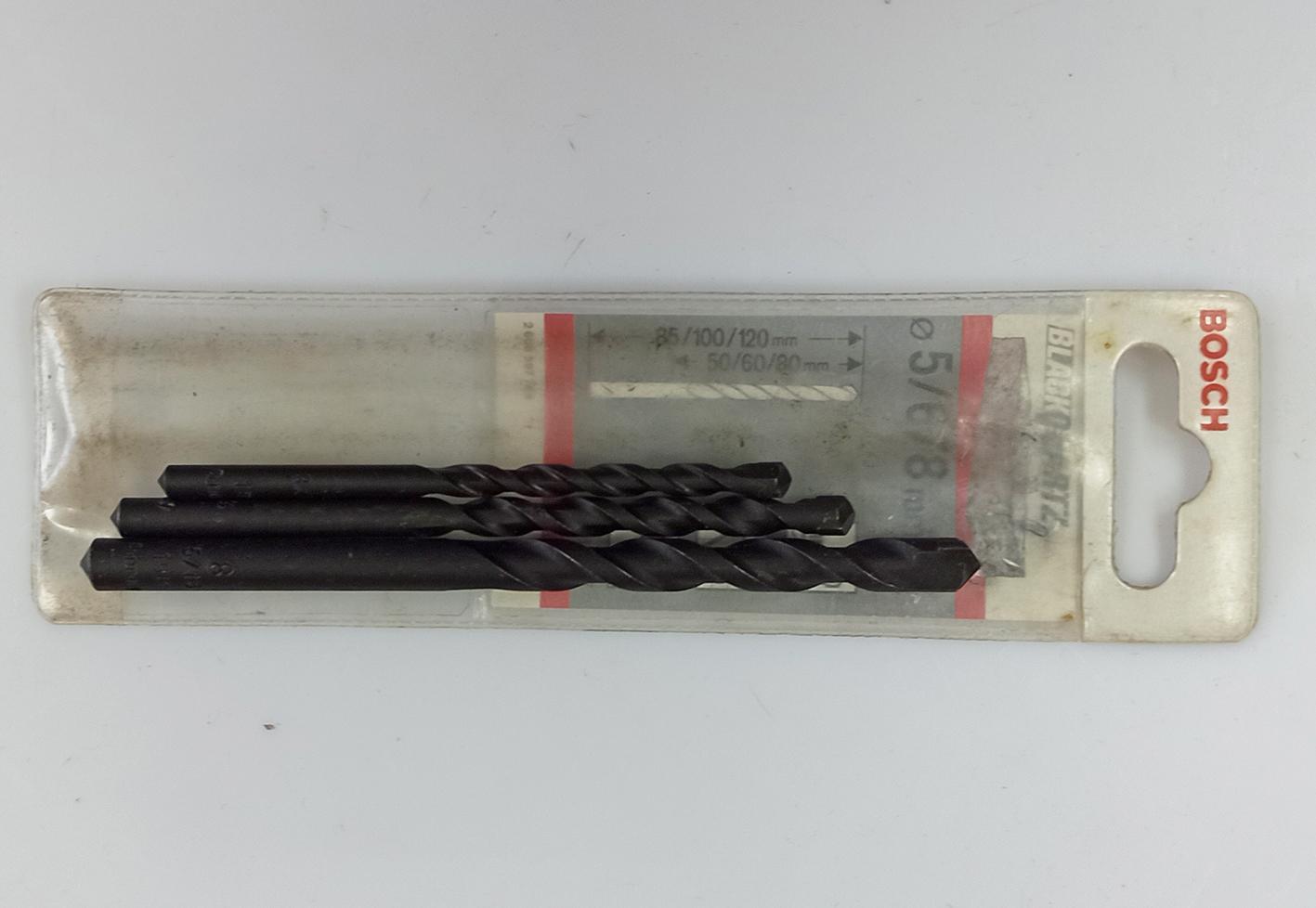 Набор сверл Bosch Black Quartz по плитке из 3-х шт. (д.5, 6, 8 мм)