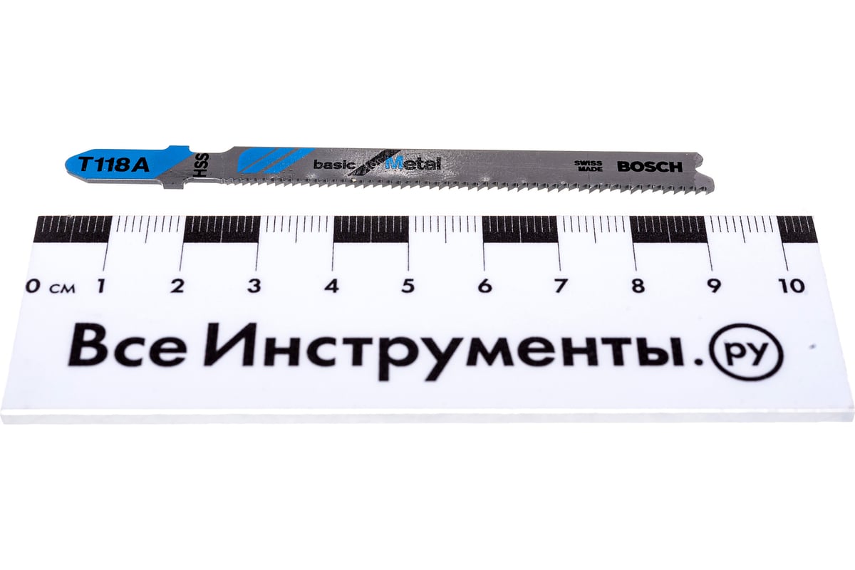 Пилка для электролобзика Bosch T118 G 3 шт.