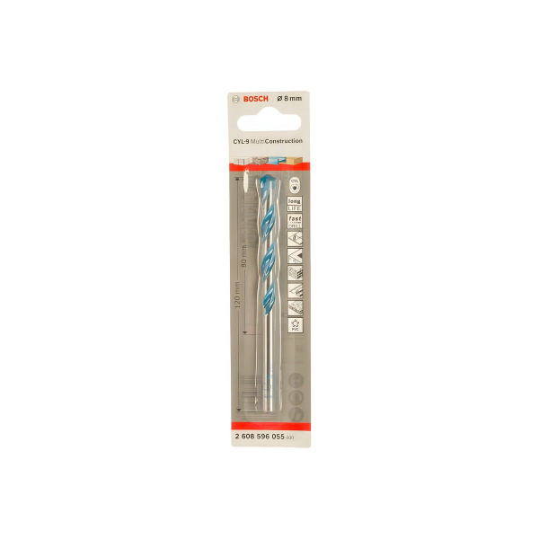 Сверло Diager Multiconstruction d. 10 х 120 мм